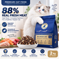 Premium Complete Cat Food – High Meat Formula, 2kg